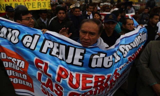 Puente Piedra: Así se desarrolló la protesta en contra del peaje [FOTOS]