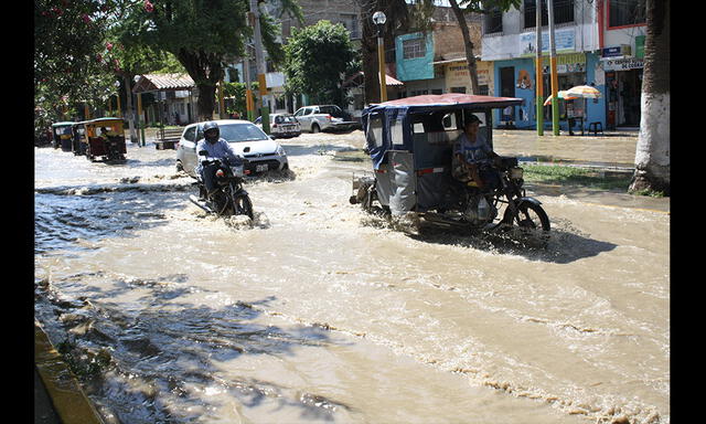 Así quedaron las calles de Piura tras varios días de intensas lluvias | FOTOS