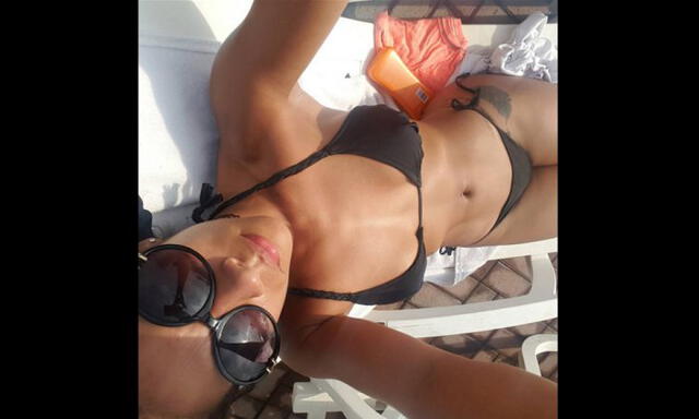 Las candentes imágenes de Ambar Montenegro, la tentación del novio de Angie Jibaja  | FOTOS