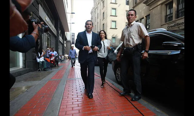 Ollanta Humala y Nadine Heredia acudieron a citación de la Fiscalía
