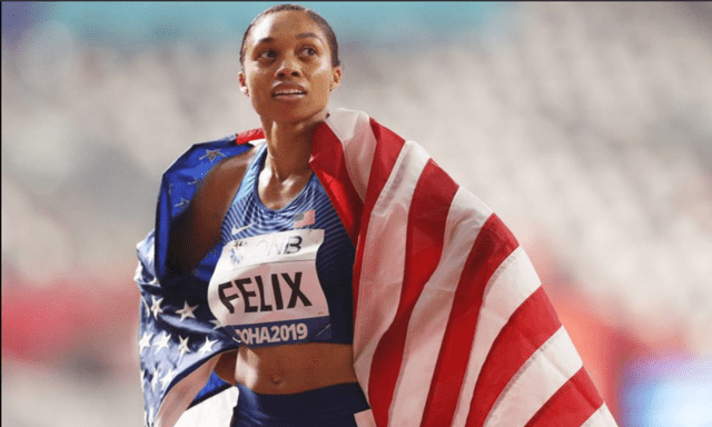 Allyson Felix se despide del atletismo en Tokio 2020, su última competición. Foto difusión