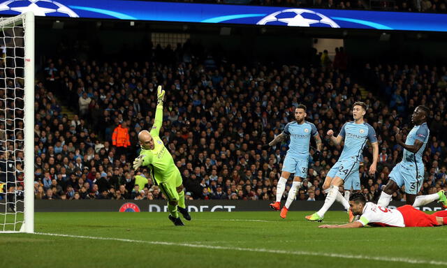 Así fue el vibrante partido entre el Manchester City y Mónaco en Champions League | FOTOS