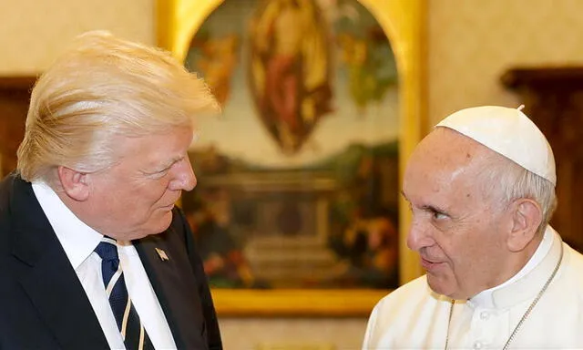 Papa Francisco le pide a Trump ser "instrumento de paz" [FOTOS]