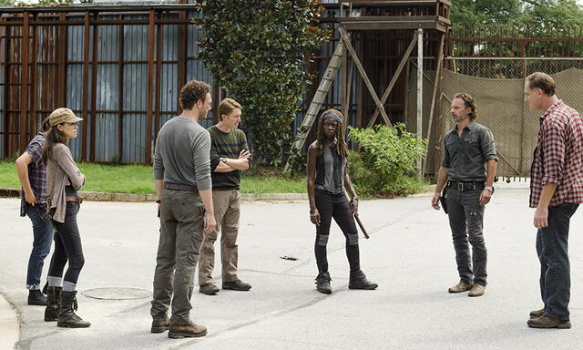 "The Walking Dead": el detrás de cámaras previo al estreno de la segunda mitad de la temporada 7 | FOTOS