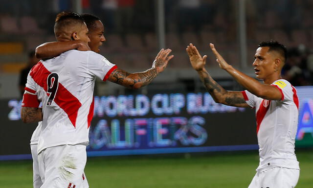 Perú vs. Uruguay: Revive el triunfo con los goles de Paolo Guerrero y Edison Flores [FOTOS]