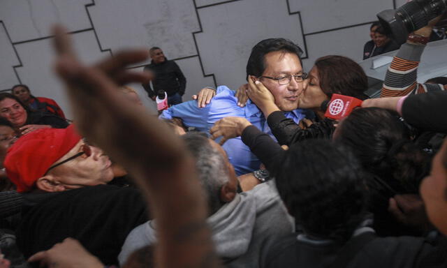Liberación de Félix Moreno, el suspendido gobernador regional del Callao [FOTOS]