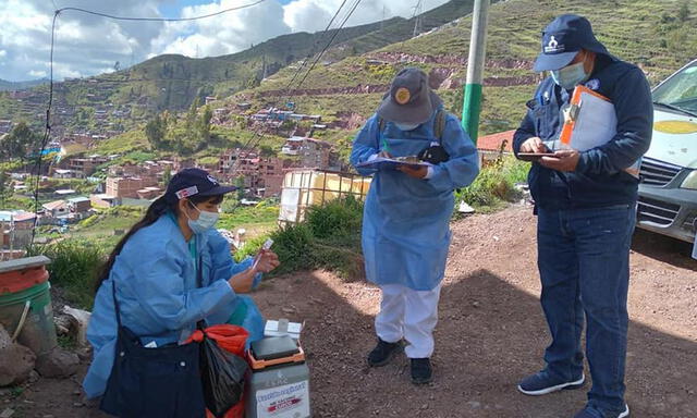Cusco: brigadas itinerantes y centros de inmunización vacunan en Semana Santa