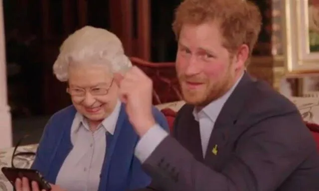 Príncipe Harry y la reina Isabel ll hablaron por cuatro horas.