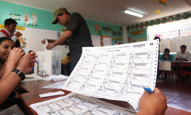 JNE aprobó el padrón electoral para las Elecciones Municipales y Regionales 2022