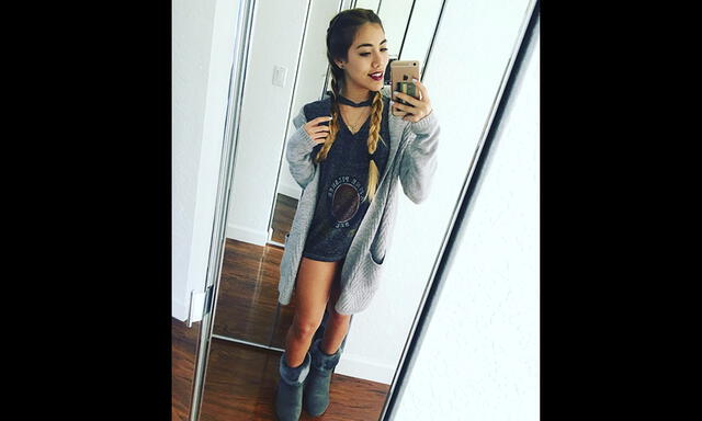 Hermana menor de Korina Rivadeneira presume su belleza natural en Instagram| FOTOS