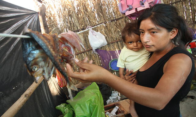 Niños damnificados de Piura sufren de desnutrición aguda [FOTOS]