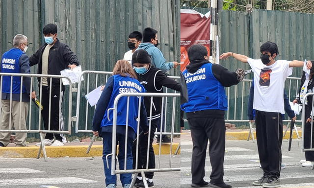 El examen de admisión en San Marcos se realiza en octubre y de manera presencial. Foto: Gianella Aguirre / URPI-LR