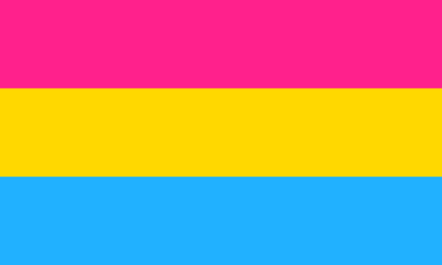  Bandera pansexual - Orgullo pansexual. Foto: archivo LR 