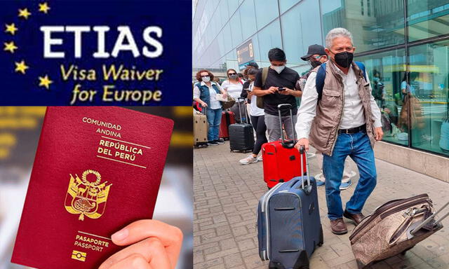  Visa ETIAS para peruanos funcionará a partir de mayo del 2023. Foto: composición LR/Archivo   