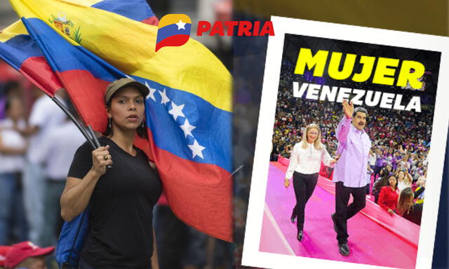  Este viernes 10 de marzo inició la entrega del Bono Mujer Venezuela. Foto: composición LR/ Patria/ Ekos Negocios   