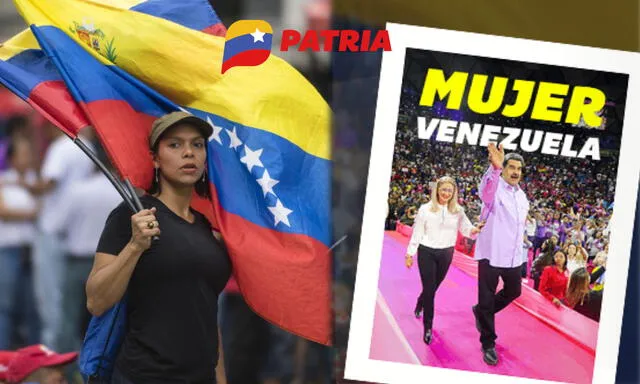  El viernes 10 de marzo inició la entrega del Bono Mujer Venezuela. Foto: composición LR/ Patria/ Ekos Negocios   