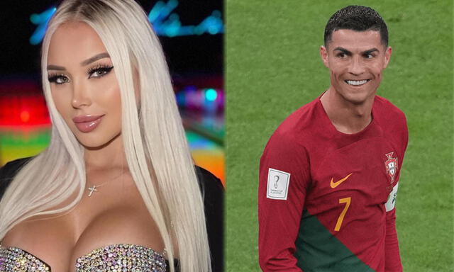 Daniella Chávez y Cristiano Ronaldo