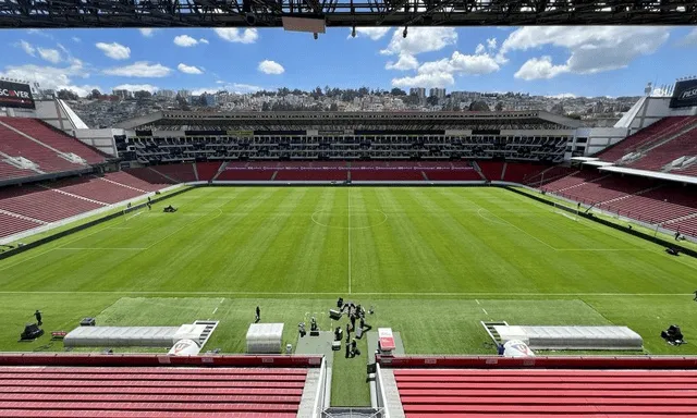 Estadio Rodrigo Paz Delgado. Foto: @FCFSeleccionCol   