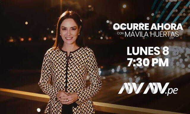  Mávila Huertas es el nuevo rostro de ATV. Foto: ATV   