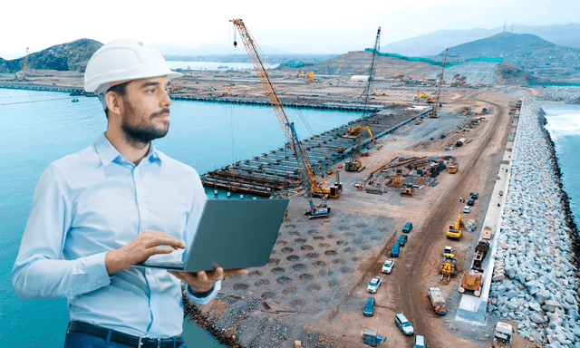  Conoce la ingeniería que más se necesita en el Puerto de Chancay. Foto: composición LR/Infobae/PUCP   