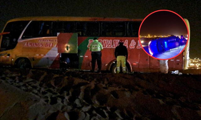 Accidente registrado en Ancón Foto: Difusión   