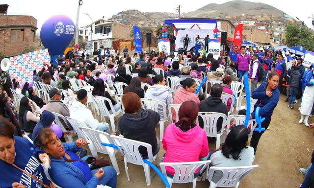 Este proyectará brindará títulos de propiedad en distrito de mi Perú.Foto: Gob Este proyectará brindará títulos de propiedad en distrito de mi Perú.Foto: Gob