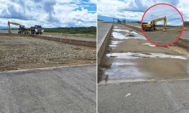 Avances de nuevo aeropuerto de Jaén. Foto: MTC Avances de nuevo aeropuerto de Jaén. Foto: MTC