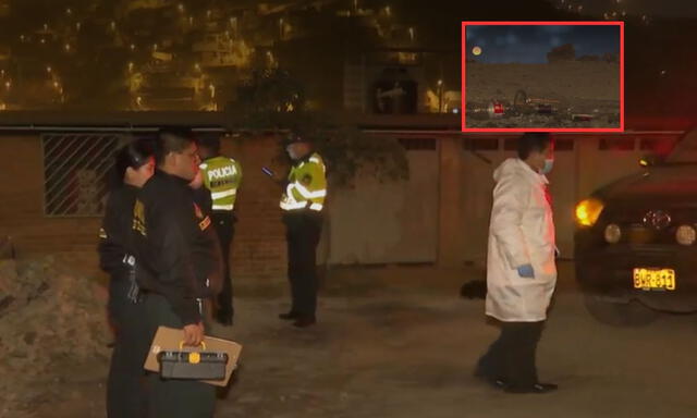 PNP encontró botella y trago tirado en el suelo que pertenecerían a la víctima. Foto: América TV   