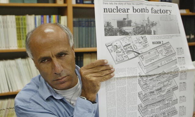 Mordechai Vanunu desapareció luego de que se publique la noticia de las armas nucleares de Israel. Foto: Oded Balilty/AP.   
