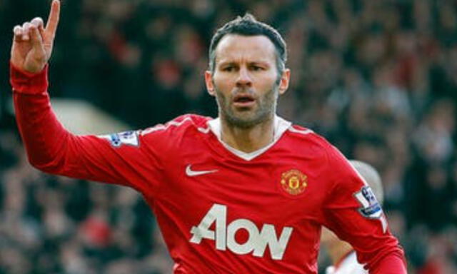 Giggs disputó más de 900 partidos con el Manchester United. Foto: difusión