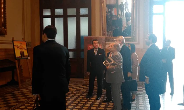 Delegación de la Comisión de Venecia. Foto: Diego Quispe.