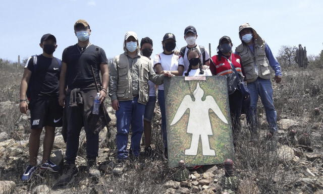 Voluntarios retiraron residuos sólidos de sitio arqueológico. Foto: DDC Lambayeque.
