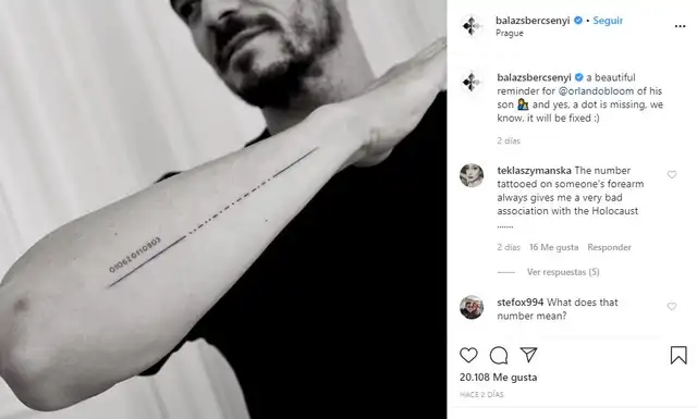 Orlando Bloom en Instagram