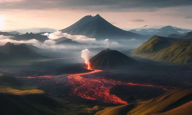  Podría ocurrir una erupción submarina en Islandia. Foto: Blu Radio<br>    