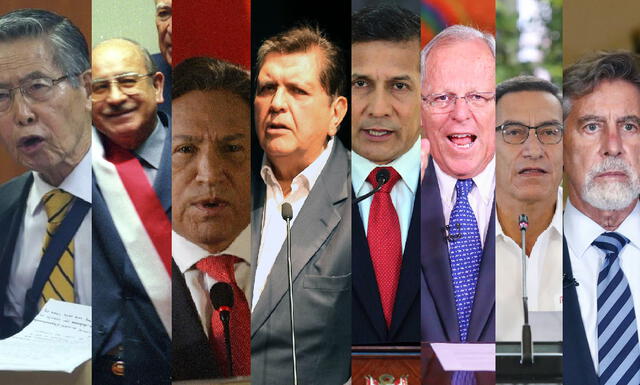 Los presidentes peruanos que gobernaron en los últimos 20 años. Foto: composición LR   