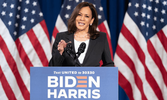  Kamala Harris se convirtió en la primera mujer vicepresidenta en la historia de Estados Unidos. Foto: Cadena SER   