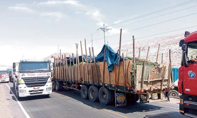 pausa. Los transportistas de Arequipa ayer ya no bloquearon el kilómetro 48. En la noche dieron una tregua al gobierno hasta que asuma nuevo gabinete.