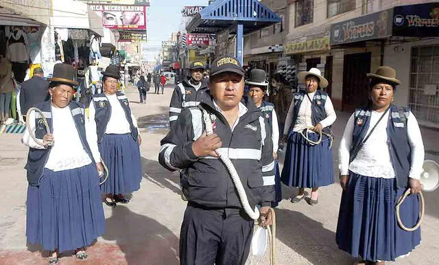 autoridad. En Puno rondas campesinas son respetadas. Estas trabajan de la mano de autoridades para evitar excesos.