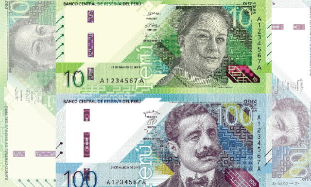 Los nuevos billetes tienen como protagonistas a la cantautora Chabuca Granda y al ingeniero Pedro Paulet. Foto: Composición/BCR