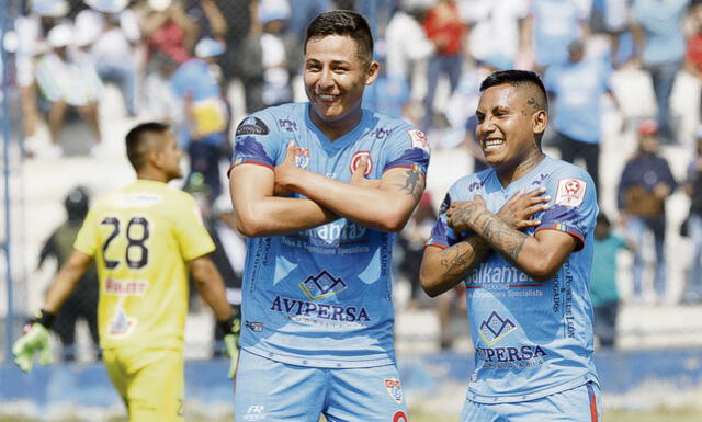 Goles. Cinco goles hicieron Garcilaso del Atlético las Bruces, para alcanzar el último título de campeón de Copa Perú que le permite ascender a la Liga 1. Foto: Luis Jiménez