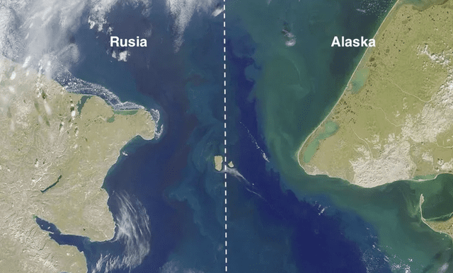 Las islas fueron descubiertas por Vitus Jonassen Bering en 1728. Foto: NASA/satélite MISR   