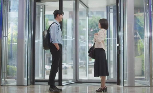 Kang Tae Oh y Park Eun Bin en "Woo, una abogada extraordinaria. Foto: ENA"