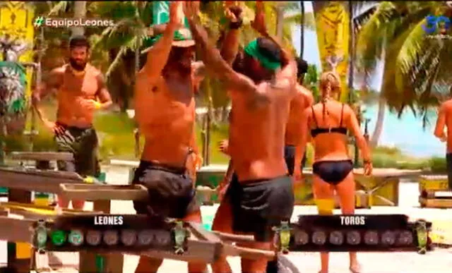 Los equipos de 'Leones' y 'Toros' se enfrentarán nuevamente este 25 de julio para ganar la recompensa. Foto: Survivor   