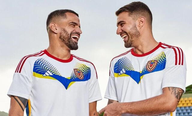  Camisa de visitante de la selección venezolana de fútbol presentada por Adidas. Foto: Adidas/FVF   
