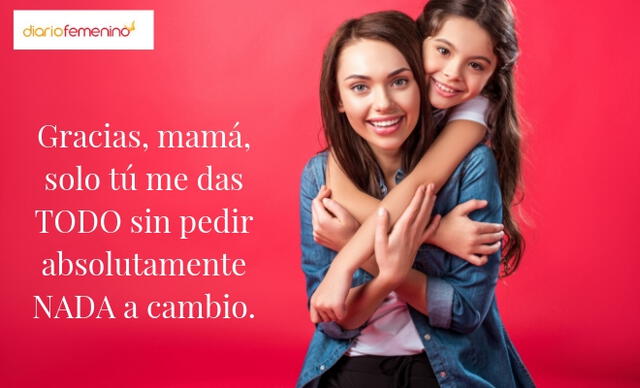 Frases del Día de la Madre 2022 en México: mensajes en imágenes para enviar por WhatsApp. Foto: Diario femenino.