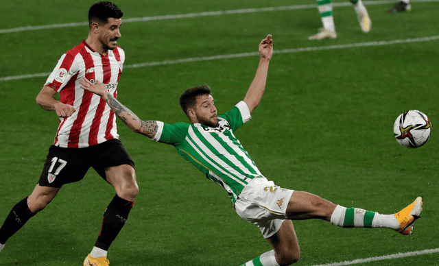 Real Betis fue eliminado por Athletic Bilbao en los cuartos de final de la Copa del Rey. Foto: EFE/Julio Muñoz