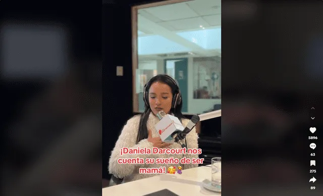 Daniela Darcourt es una de las grandes exponentes de la música en Perú. Foto: Radio Panamericana.    