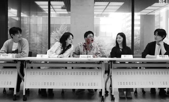  Netflix anunció así el inicio de la producción de 'Estamos muertos'. Foto Netflix   