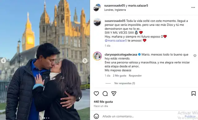 Hija de Tony Rosado anunció su compromiso.