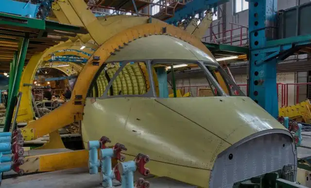 Las instalaciones de la compañía Antonov en Ucrania fueron bombardeadas por los invasores rusos. Foto: Antonov Company   